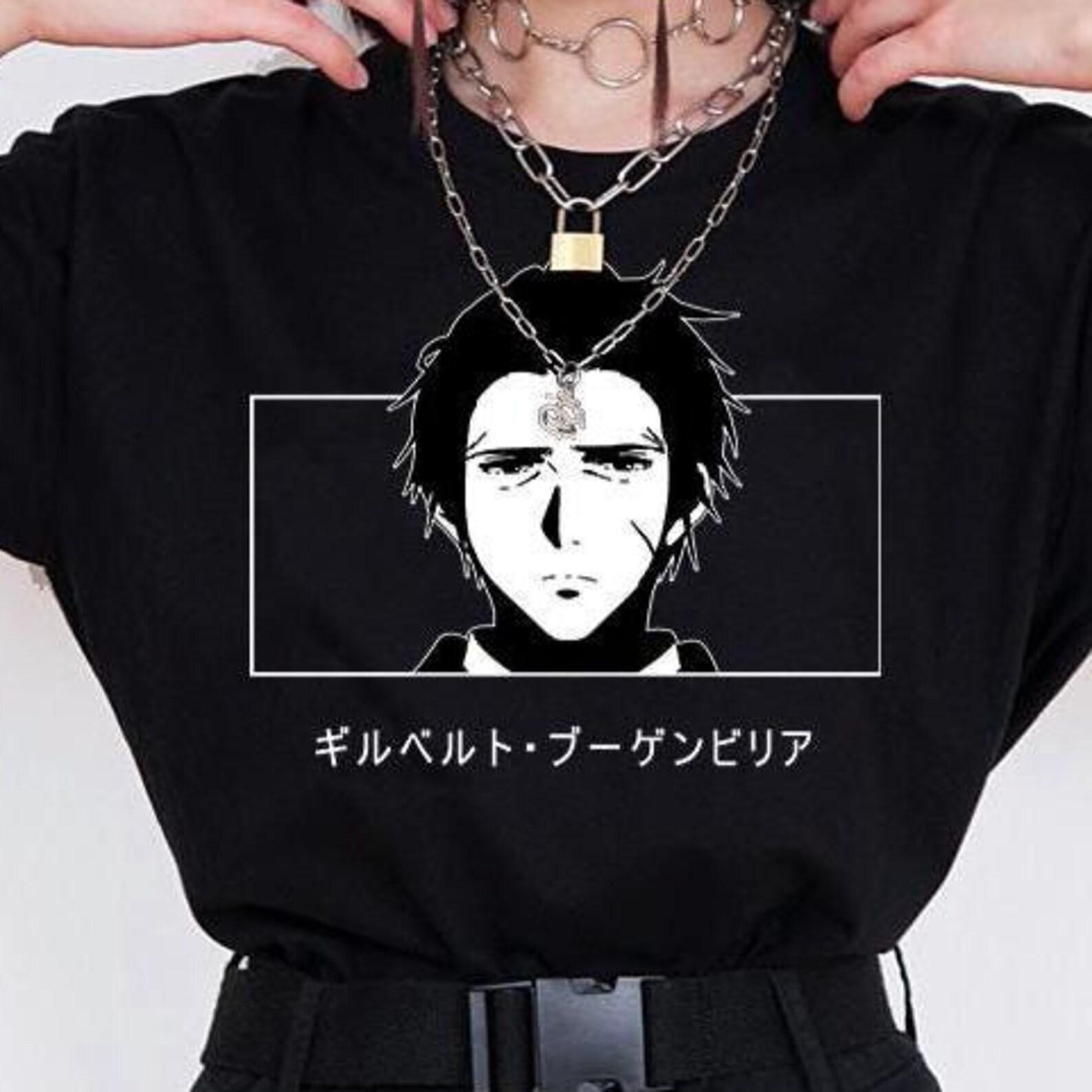 Gilbert Bougainvillea Shirt - Violet Evergarden Tshirt,Anime Cosplay Tee L