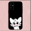 Cute B-Boykisser Phone Case For Samsung S24,S21,S22,S23,S30,Ultra,S20,Plus,Fe,Lite,Note,10,9,5G Black Soft Shell