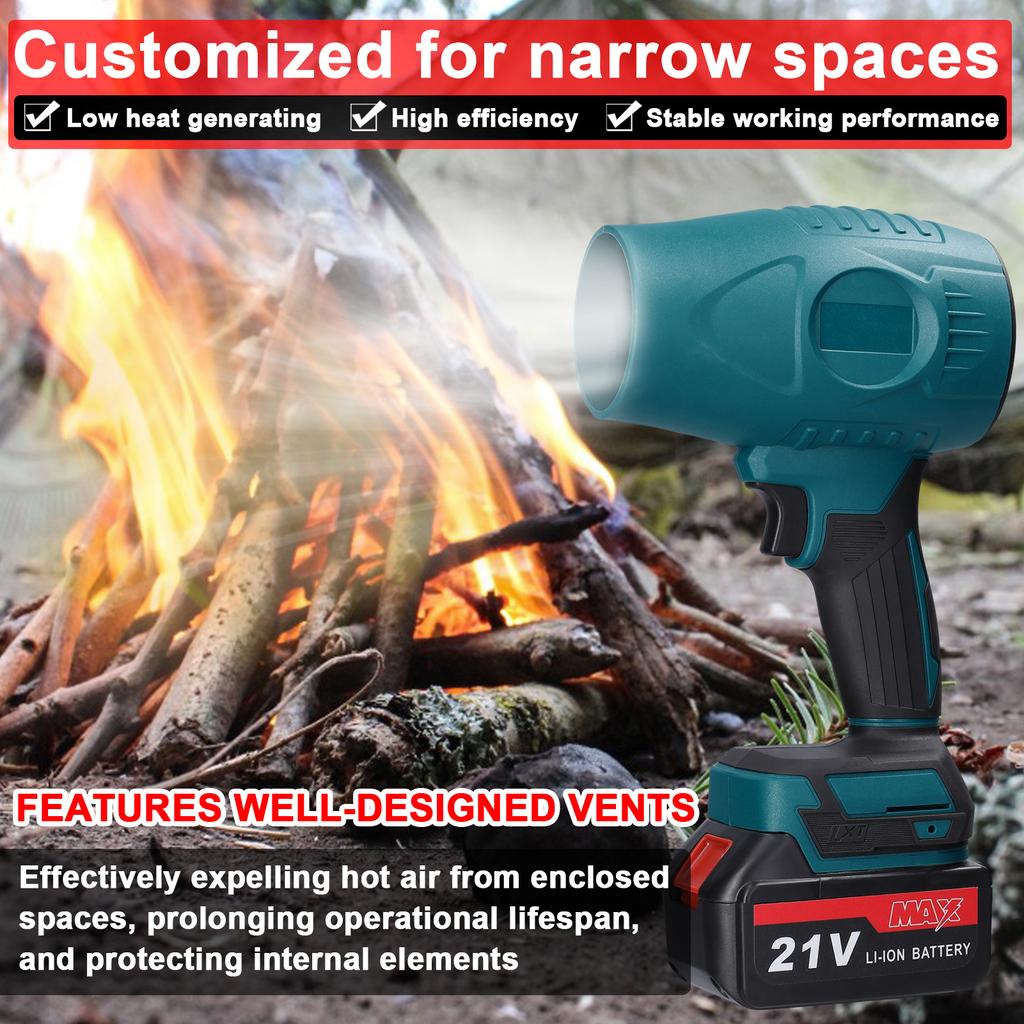Handheld Ducted Turbofan High Power Jet Fan Lithium Violent Fan Multifunctional Car Washer High