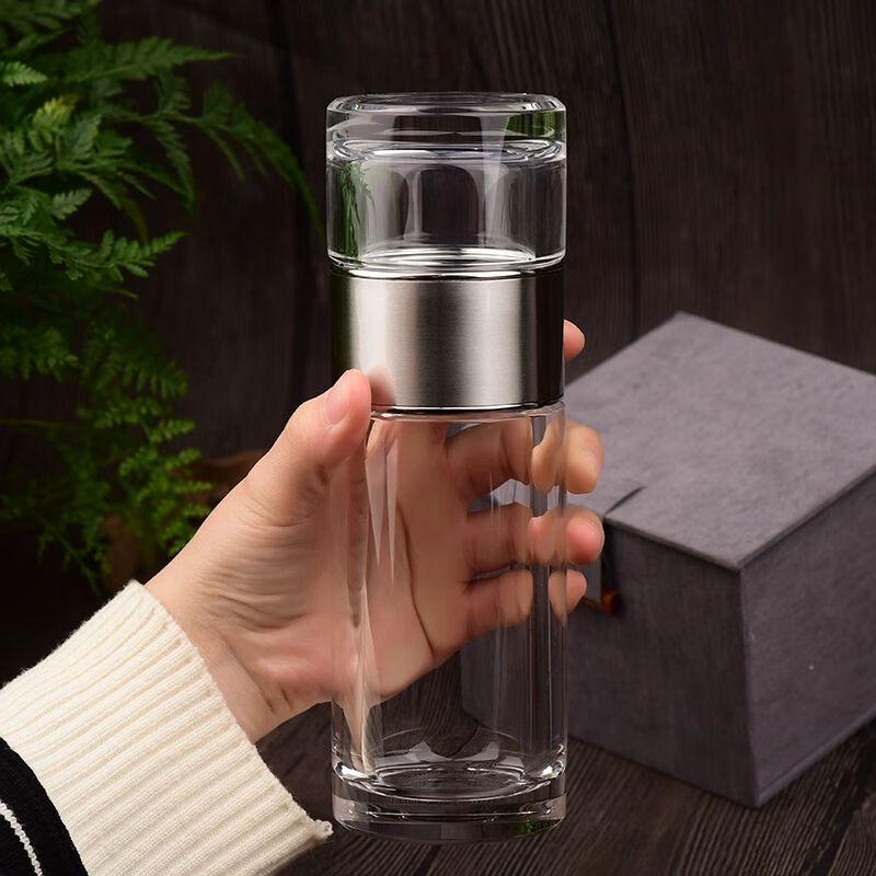 Hand-Carved Natural Stone Insulated Tea Cup with Lid