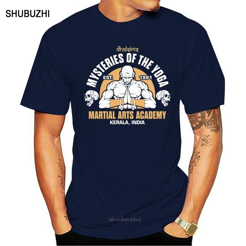 

Dhalsims Mysteries Of Yoga Martial Arts Academy T Shirt Men Women TEE Shirt S