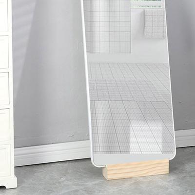 Tam Boy Ayna Tabanı Sağlam Yapı Yüksek Stabilite Evrensel Kaymaz Ayaklı Ayna