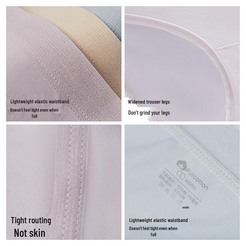 Fulcotton 50-Count Combed Cotton Women's Briefs - 3 Pack