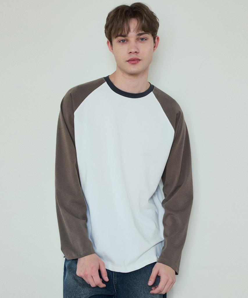 Wednesday Oasis Raglan Stitch Sleeve T-Shirt_3 Colors (W25-Tp11)