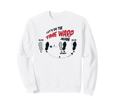 Rocky Horror Show Let's Do The Time Warp Again Sweatshirt