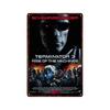 Kovový plechový plakát Terminator 2 Film Kovová deska Plakát Dekorace pro Bar Klub Nástěnná dekorace Retro Domov Ložnice Vintage nástěnná deska