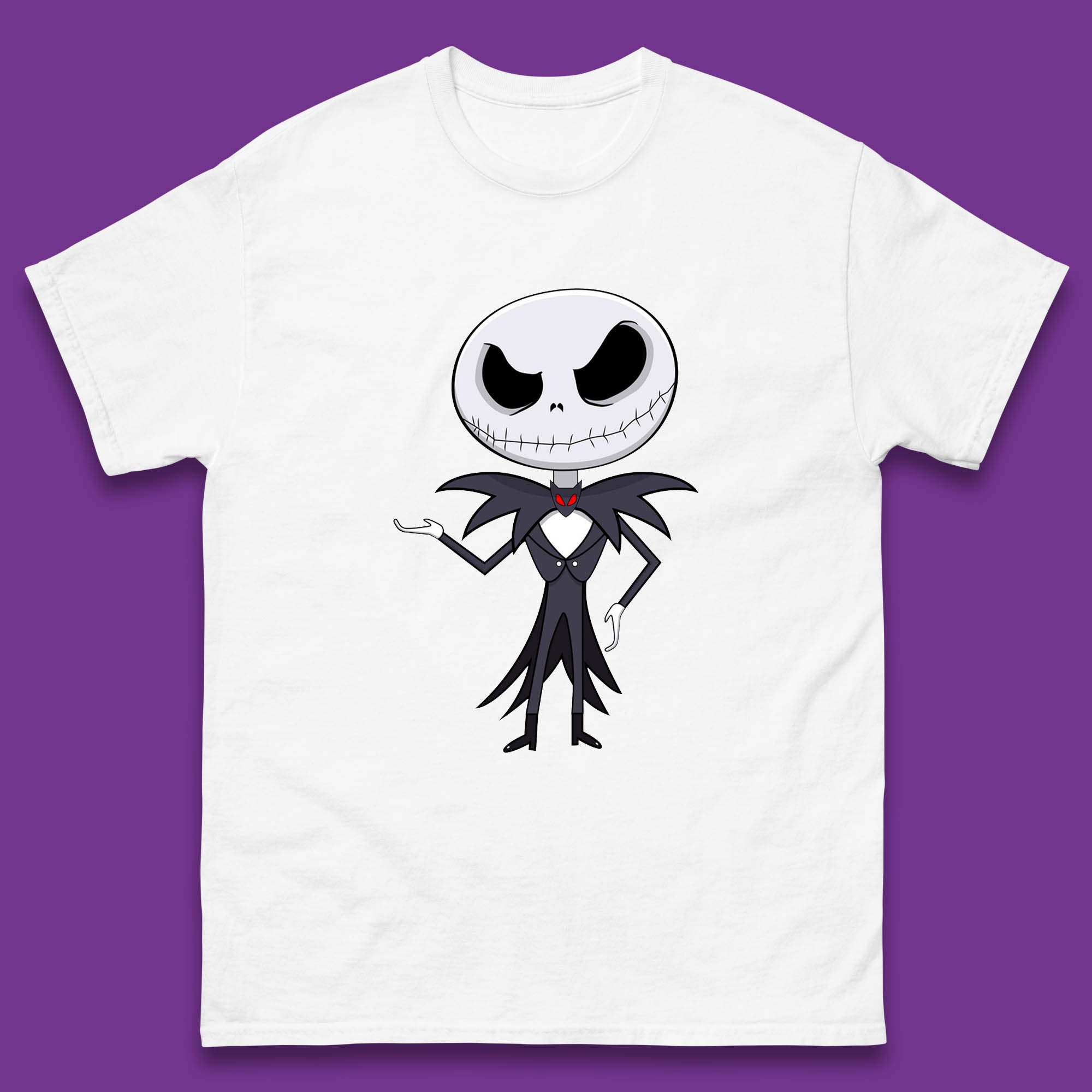 Christmas Jack Skellington Halloween Mens T Shirt Womens Tops Tees Christmas Top 4XL