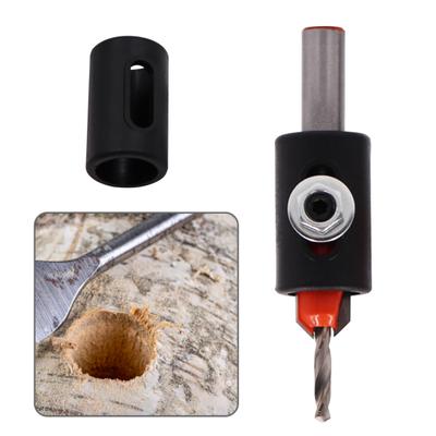 Yousheng 1 Set Countersink Drill Bit High Hardness Wear Resistance Woodworking Chamfer Drilling Tools for Carpentry