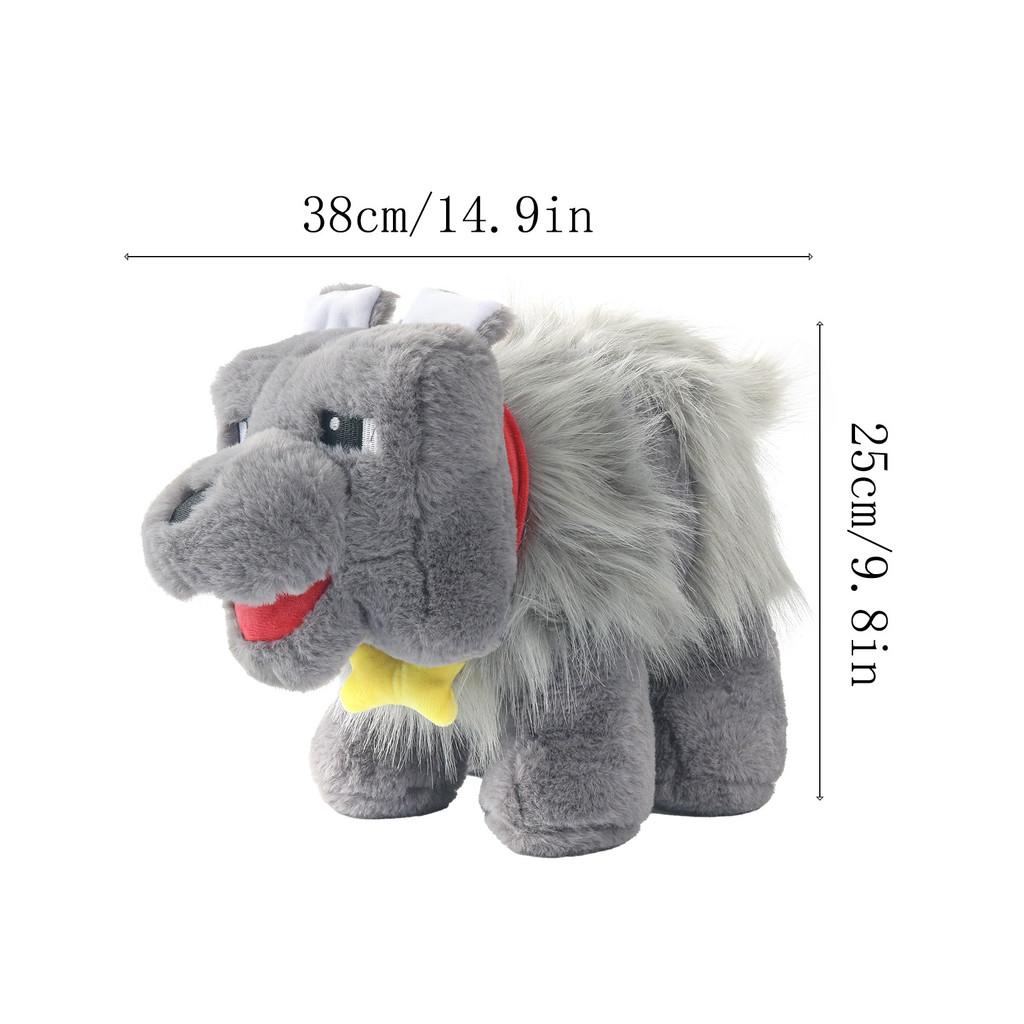 

Minecraft Окружающая Игра Плюшевая Игрушка Меч Подушка Наполнитель из Волокна Детская Кукла Подарок Grey Wolf