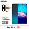 Rear Back Camera Glass Lens For Moto E6S E11 E11 E11i Edge 11 Fusion Neo 11 Neo Camera Glass With Glue Adhesive + Repair Tools