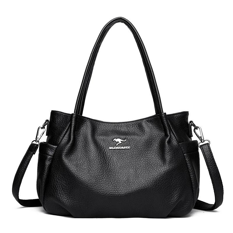 Luxury Women Tote Handbags High-capacity PU Leather Ladies Shoulder Bags High Quality Female Top Handle Messenger Crossbody Bags