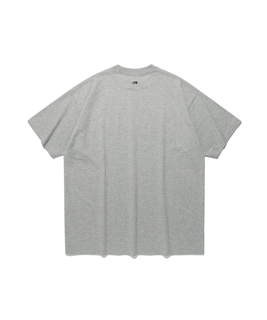 NICEGHOSTCLUB Praying Angel Big Big Tee_Grey(Ng2Gmut524A)