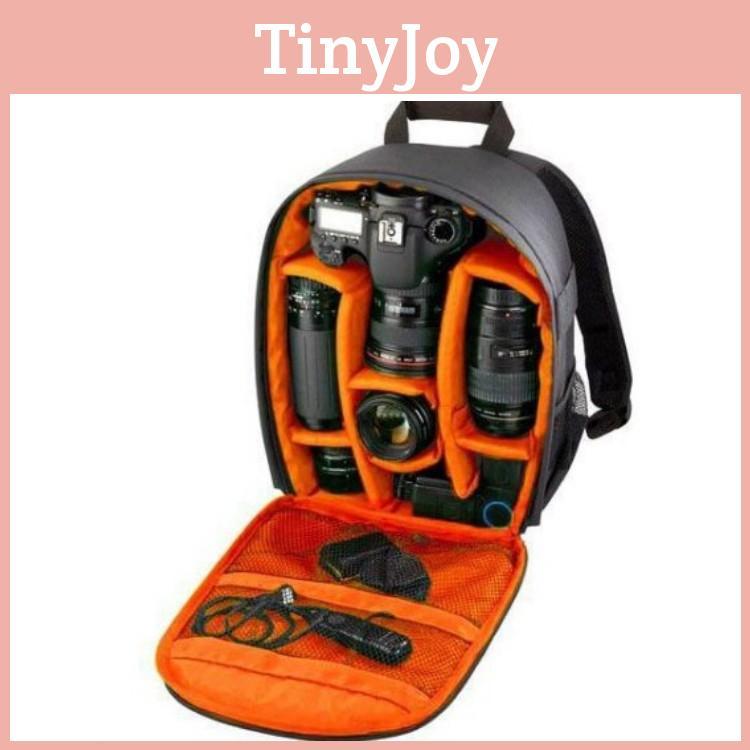 Anti Splashing Water Dslr Camera Backpack With Antitheft Design For Travel And Home Storage