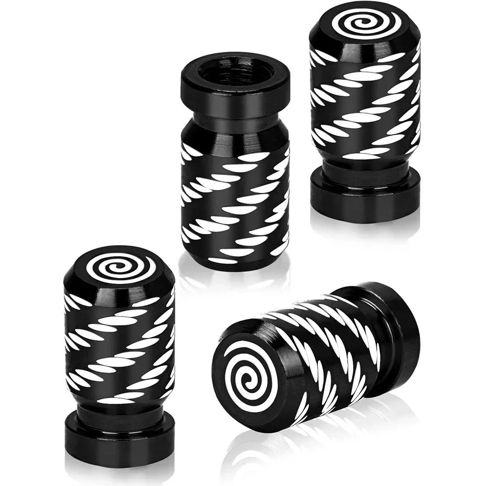 

4Pcs Tire Valve Stem Cap Cover Metal Tire Air Caps Corrosion Resistant Leak-Proof Wheel Tyre Stem Covers for Car Motorcycle Bike