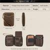 Genuine Leather Pen Case Vintage Stationery Case School Supplies Pencil box  Student