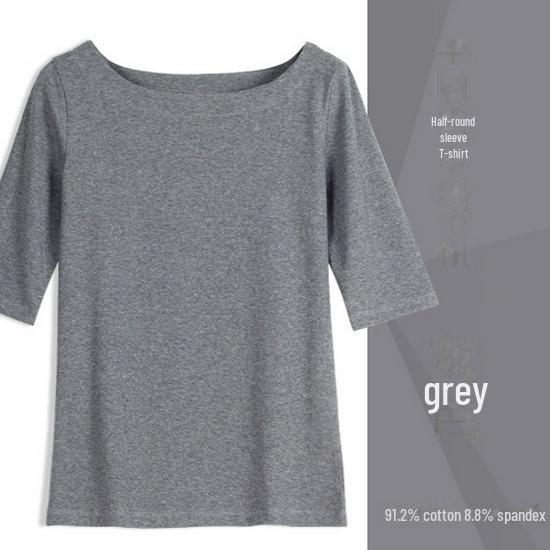 Women's Slim Fit Half-Sleeve T-Shirts - Perfect for Spring & Autumn, Ideal As Innerwear.