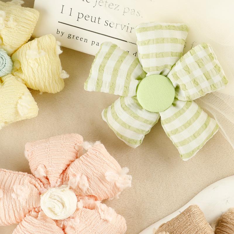 Computer Embroidery Label Hair Accessories Accessories Three-Dimensional Flower Accessories Patch Stickers Lace Flower Badges Embroidery Cloth Labels