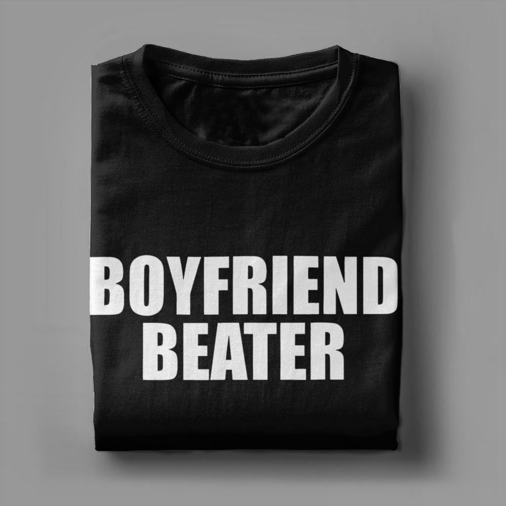 Men Women Graphic Printing Boyfriend Beater Funny Girlfriend  T Shirt Tee Pure Cotton Humorous Saying  T-shirts Clothing