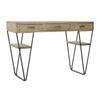 DKD Home Decor-Console DKD Home Decor Black Metal Fir (120x43x78cm)
