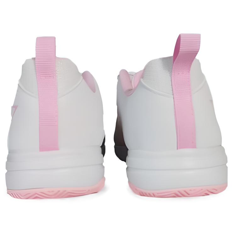 Li Ning Comfortable And Breathable Slip Resistant Abrasion Resistant Low top Casual Shoes Women's Pink White AVQS004-1