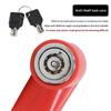Anti-theft Disc Brake Lock or Bike Motorcycle Scooter Anti-Theft Security Lock Waterproof Portable Cycling Safety Lock with Keys