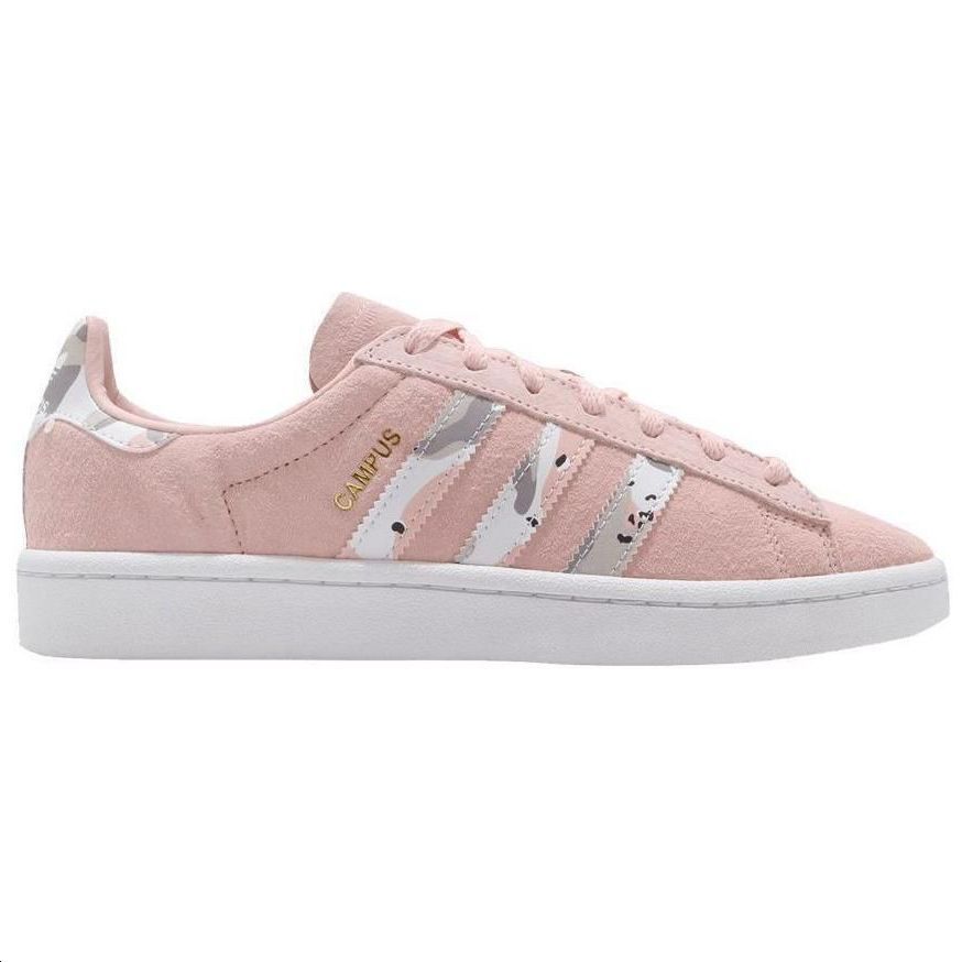 adidas Campus Ice Pink Women Sneakers Clear-Brown Footwear-White B37940
