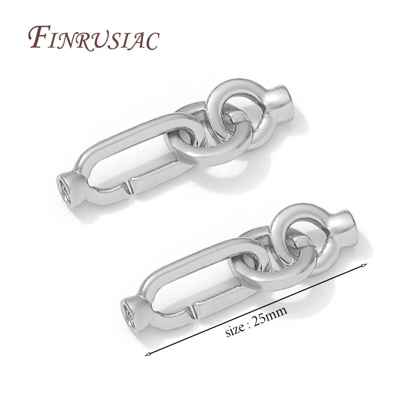 18K Gold Plated Connector Verschlüsse Für Perlenarmband Halskette Herstellung,Perlen Endkappen Befestigungsverschlüsse DIY Handgemachter Schmuck Zubehör