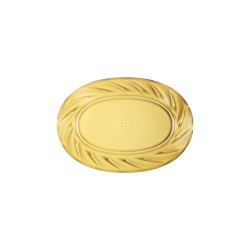 

VISIONS Corning Crystal Dazzle Glass Fish Plate