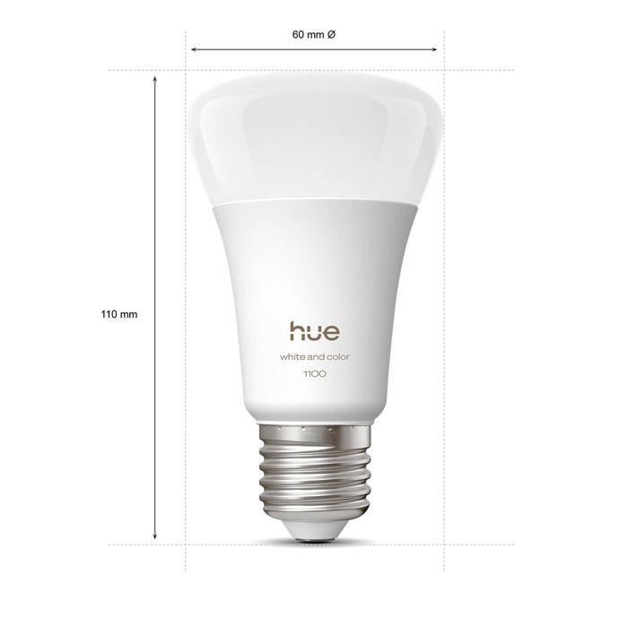 Ampoules connectées Philips Hue HueWCA 10.5W A60 E27
