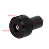 Motorcycle Handlebar Grip End Aluminum Plugs Moto Slider Accessories(Silver)