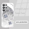 Diamond Four Leaf Clover Suitable for Samsung S23PLUS Mobile Phone Case S24 Girl S22 Skin Friendly A52 Sense A53 Full Package