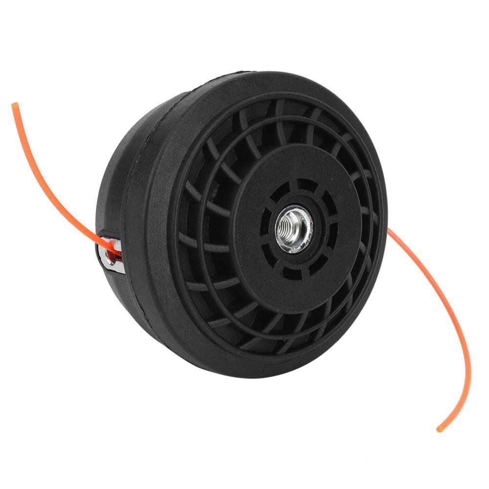Plastic Material Grass Trimmer Head Black Color Plastic Accessory Lawn Maintenance