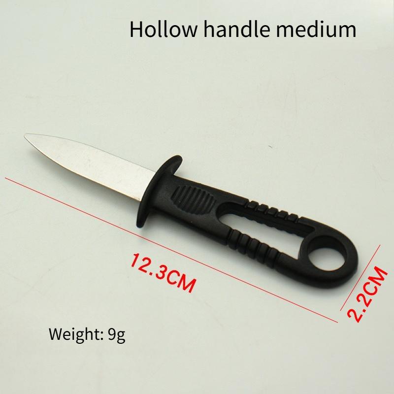 

Stainless Steel Oyster Knife for Opening Shells Scallops Clams Effortless Seafood Shucking Tool