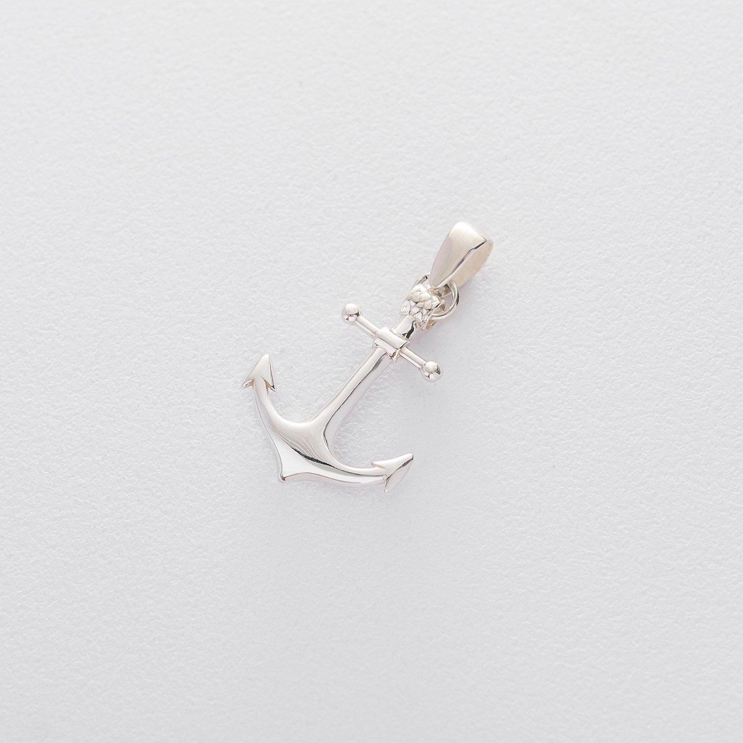 

Срібний кулон з якорем Oniks 2.3 x 2.9 cm срібний