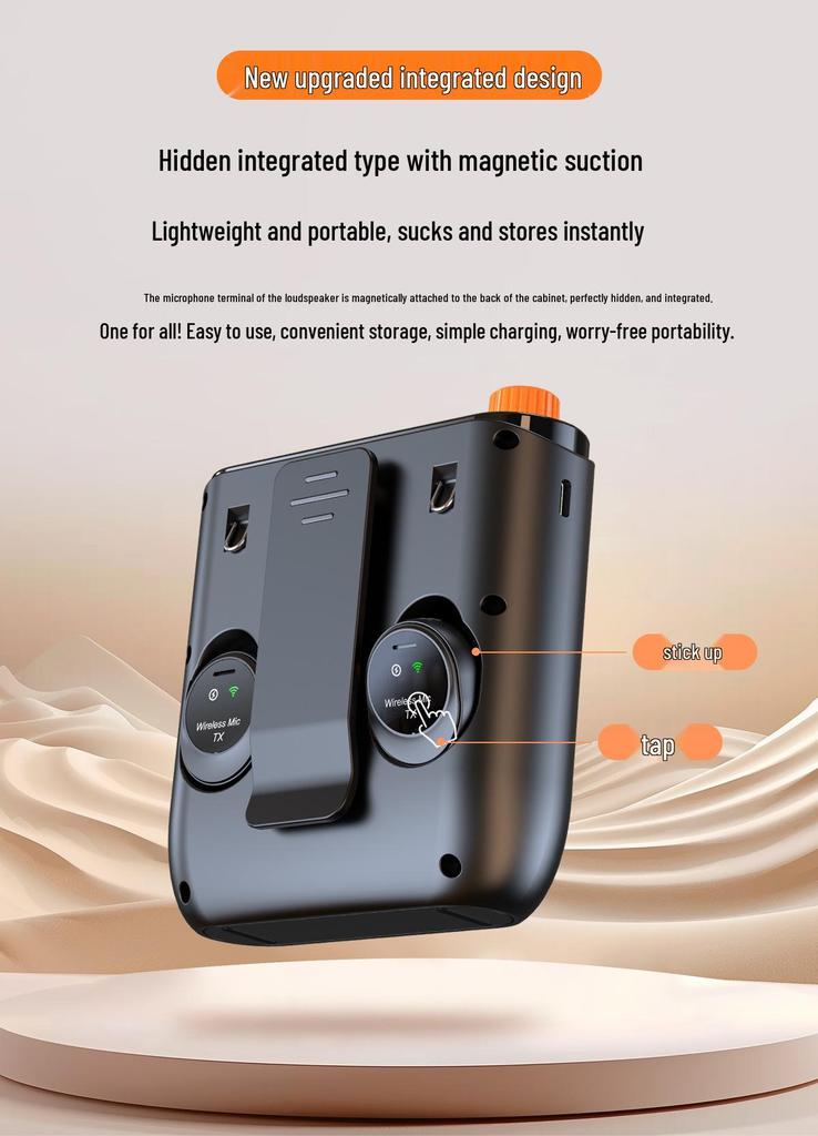 J98 Wireless Bee Amplifier: High Volume, Clear Sound, No Distortion - Ideal for Teachers