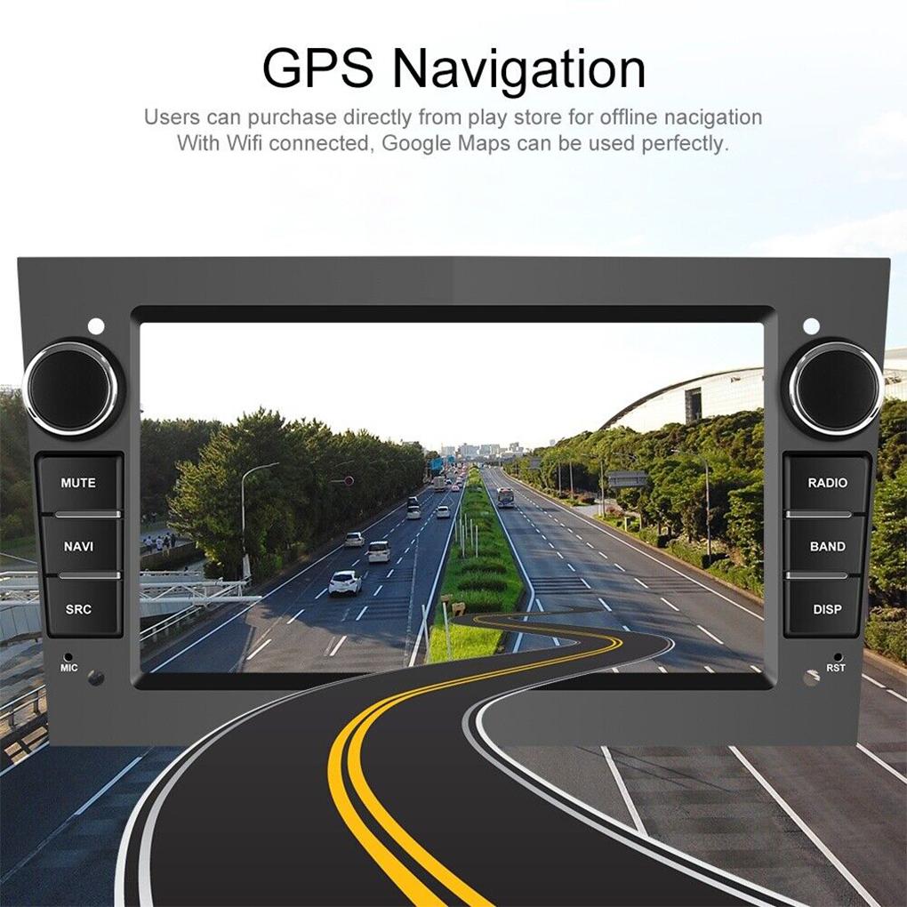 7" Autoradio For Vauxhall Opel Astra Corsa For Apple Carplay Car Radio Stereo GPS Android 13 Automotive Multimedia Car Screen