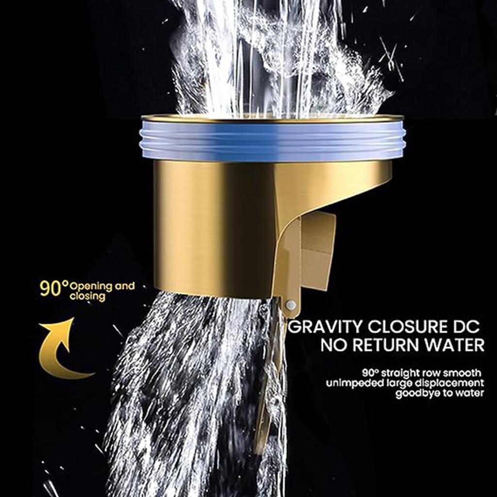 Brass Floor Drain Cor Anti-odor Anti-insect Sewer Fast Drainage Bathroom Floor Drain Core Durable Fast Installation Floor Drain