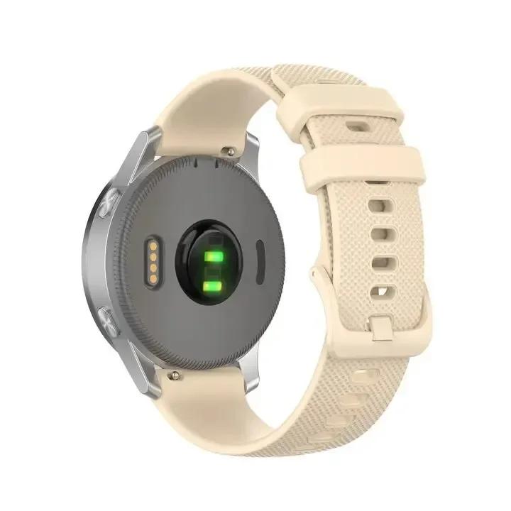 22mm Silicone Band Strap for Xiaomi Mi Watch Color Replacement Bracelet Breathable Sports Bands For Watch Accessories