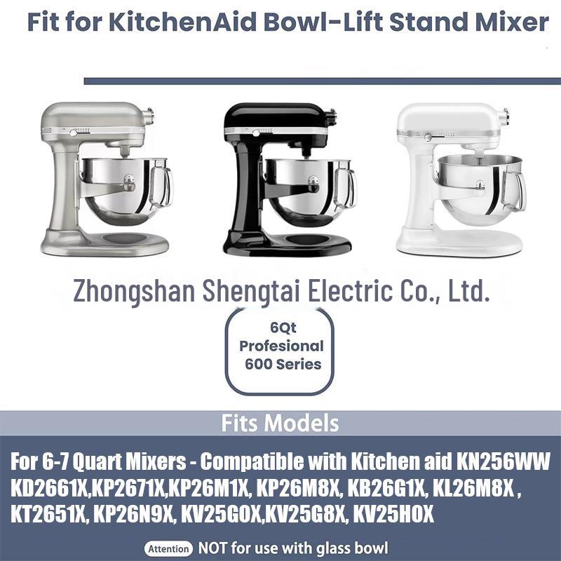 KN256 Tel din Oțel Inoxidabil pentru Mixerul Vertical KitchenAid 6QT