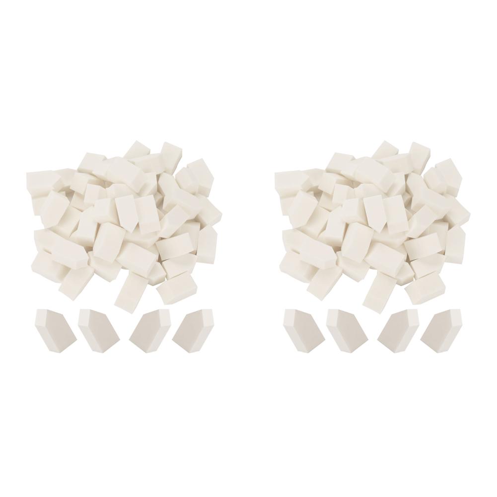 

50pcs Latex Makeup Practice Sponge Wet Dry Dual-use Powder Puff cosmetics Tool