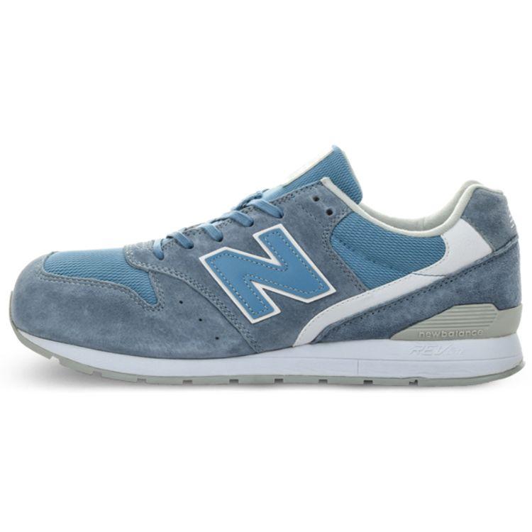 

New Balance Nb 996 Round Toe Comfortable Running Shoes Unisex Sneakers Blue MRL996LJ 45