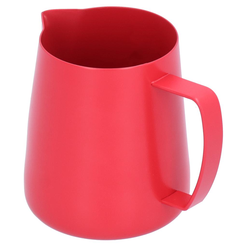 400ml Milk Frothing Pitcher 304 Stainless Steel Coffee Latte Art Cup Mug Supply Red