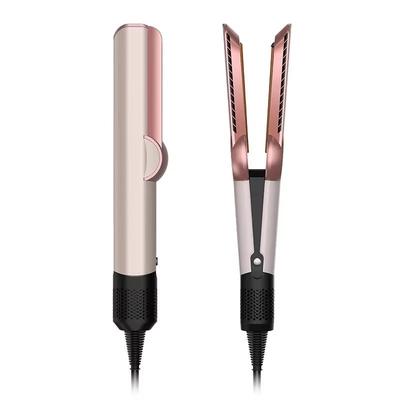 2 EM 1 Prancha de Cabelo Profissional e Secador de Cabelo Portátil Aquecimento Rápido Chapinha Íon Negativo Ferramenta de Modelagem de Longa Duração
