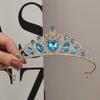 1Pcs Shining Bride Princess Tiara Hair Crown Crown Hair Accessory  Bridal Hair Accessories