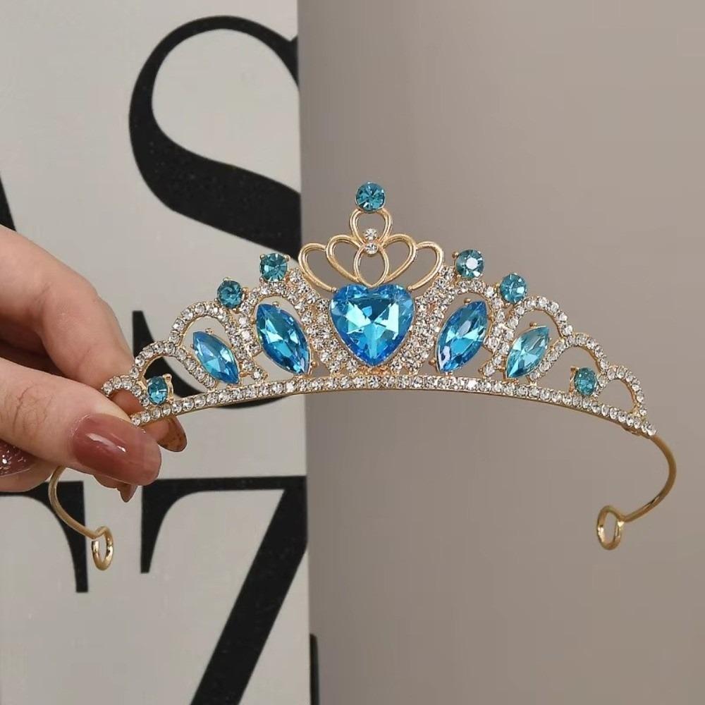 1Pcs Shining Bride Princess Tiara Hair Crown Crown Hair Accessory Bridal Hair Accessories
