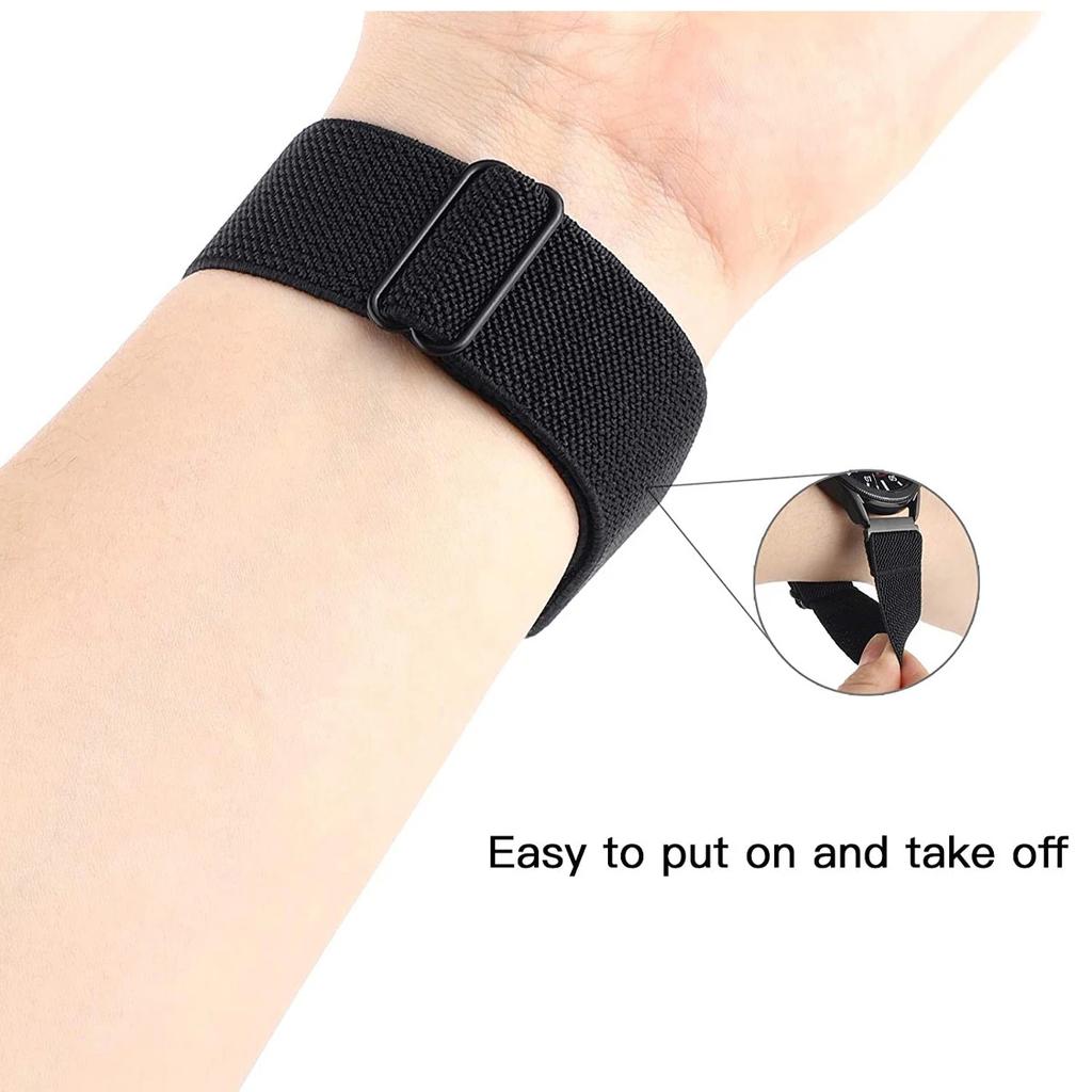 Nylon Strap for Xiaomi Mi Band 8 Pro/9 Pro Sports Elastic Replacement Bracelet WristBand Correa for Redmi Watch 4 Accessories