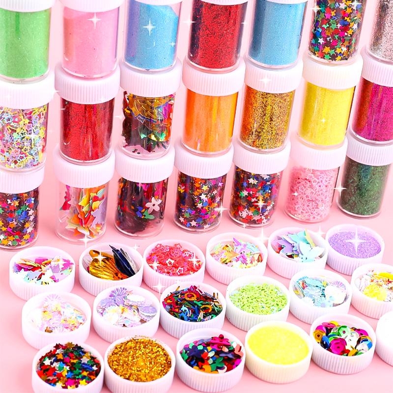 

12 бутылок DIY разноцветные снежинки в форме сердечек реквизит для фотографий Новый год День святого Валентина