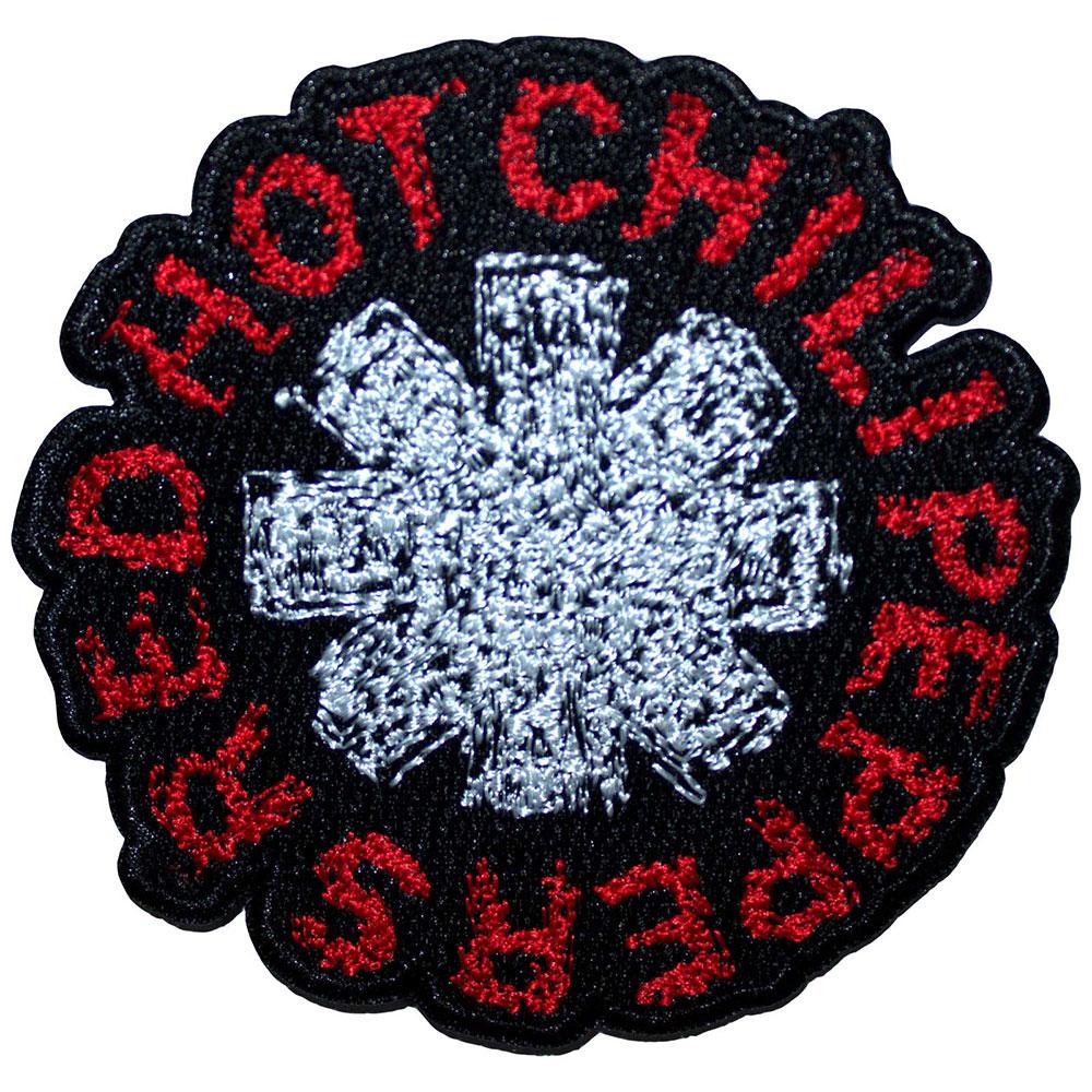 Red Hot Chilli Peppers Scribble Asterisk Iron On Patch