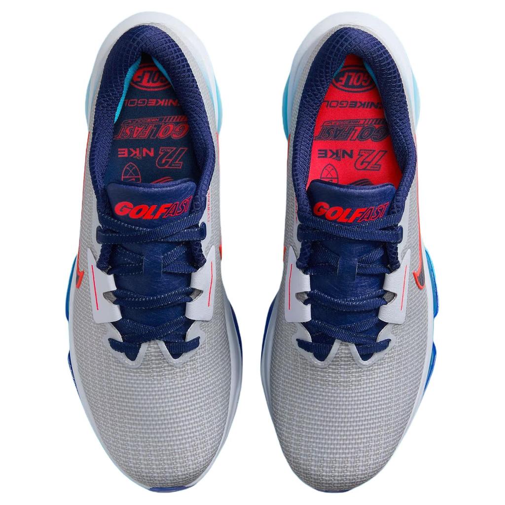 Nike Air Zoom Infinity Tour 2 PGA Championship Unisex Sneakers Grey Football-Grey Bright-Crimson HV4111-001