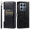 Cover for Xiaomi 15T,14T,14T Pro Retro PU Leather Flip Wallet Phone Case Multi Card Slots